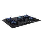 GETechShop - Estufa de Mesa y parrilla Arifow Bokoptyr 5 quemadores cristal templado negro